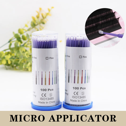 Eyelash Extension Micro Brushes Disposable Individual Applicators Mascara