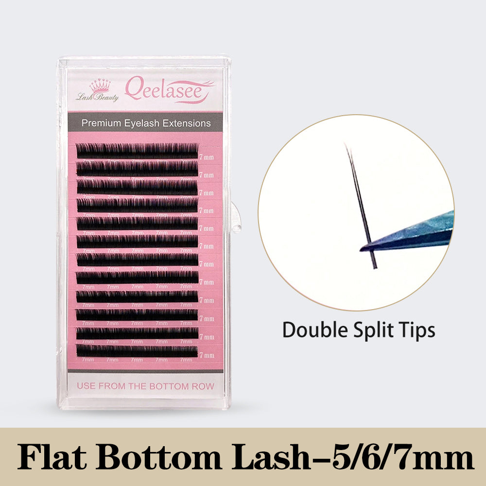 Lower Flat Bottom Lashes 0.15/0.20 5/6/7mm