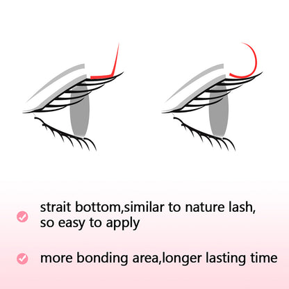 Qeelasee L L+ LC LD curl False Eyelash Extensions