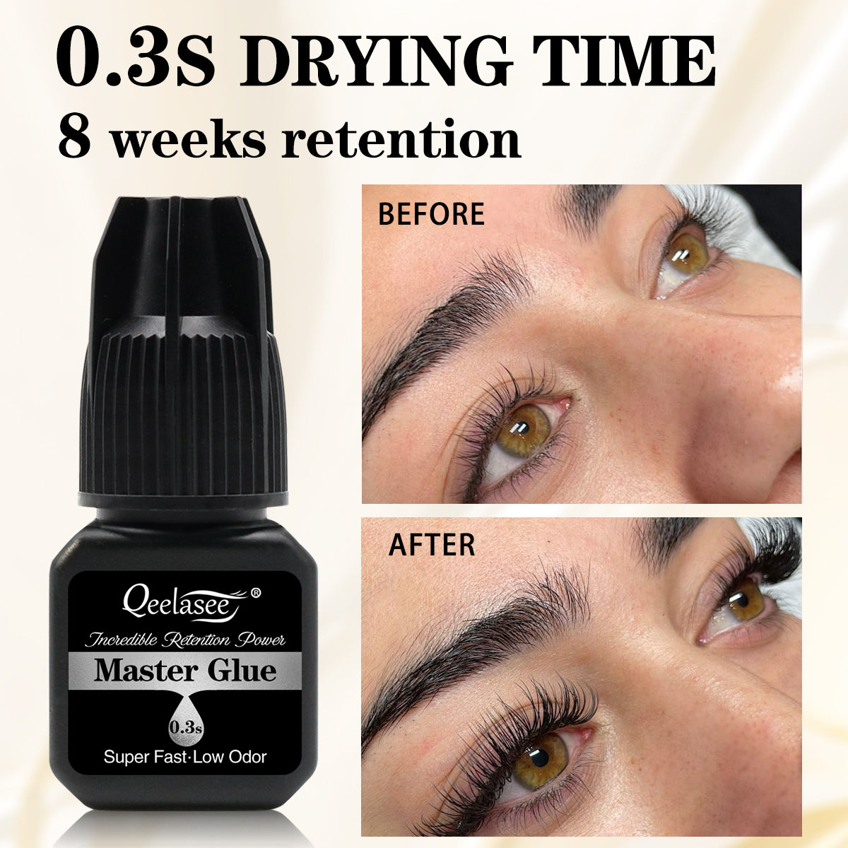 0.1s-0.3s Fast Glue for Volume Eyelash