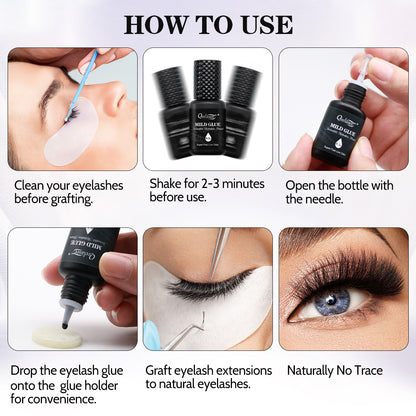 10ml 0.5s Long Lasting Eyelash Mild Glue-0507